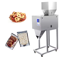 Semi-automatic vertical granule packaging machine