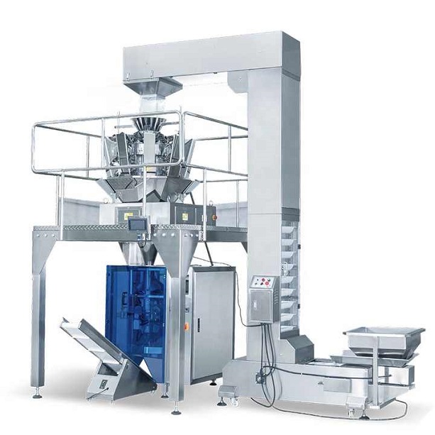 Automatic Vertical Film Bag Potato Frozen French Fries Packaging Machine