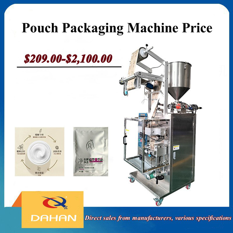 Pouch Packaging Machine Price